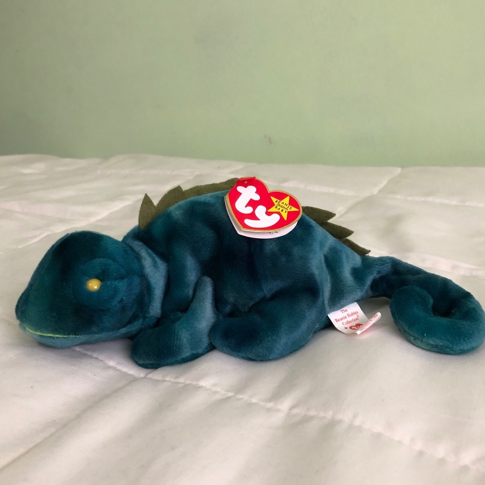 TY Iggy the iguana Beanie Baby
